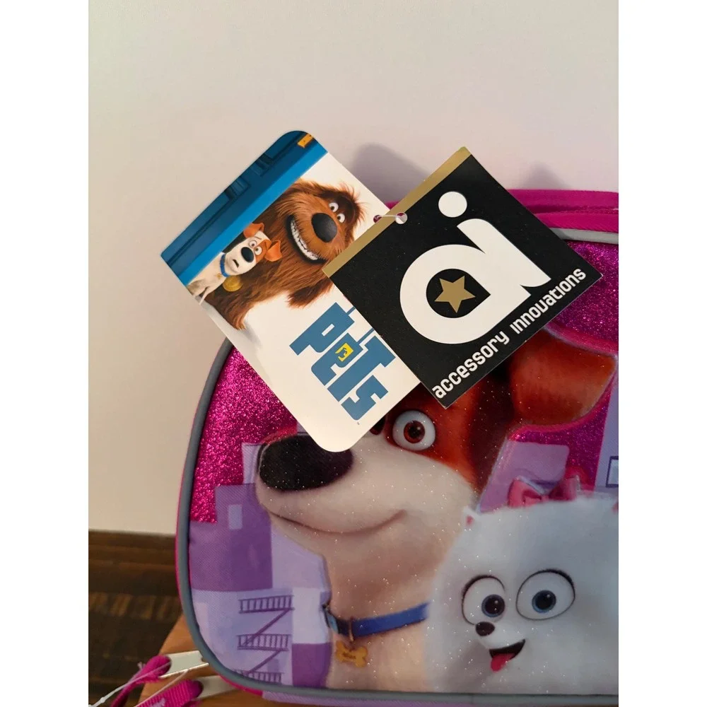 The Secret Life Of Pets I Love Mutts Lunch Box Bag Tote New With Tags